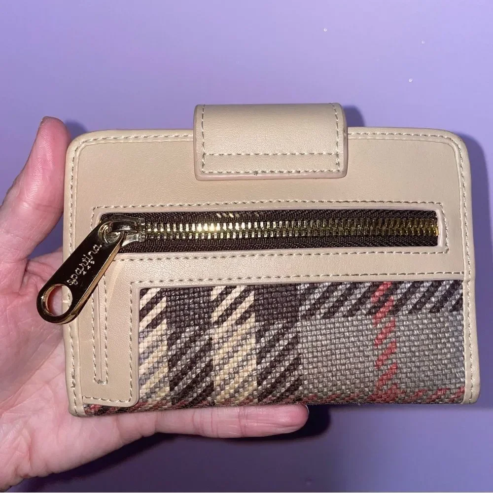 Spartina 449 Wymberly Box Satchel Yacht Club Mini Wallet Plaid Preppy Coastal